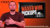 2013 Fantasy Football Waiver Wire Week 14