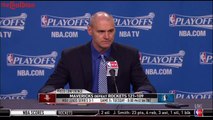 En conférence de presse, Rick Carlisle sa bâillonne pour ne pas parler de l'arbitrage