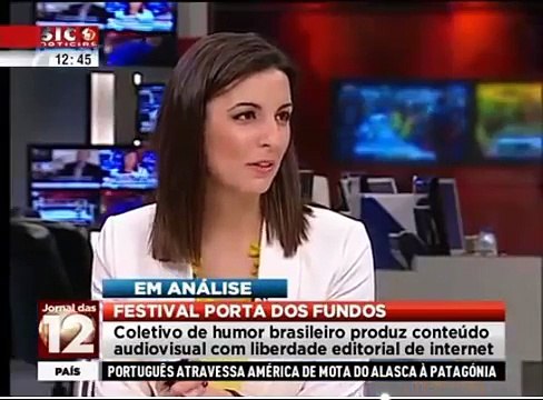 Porta dos Fundos em Portugal - Entrevista SIC Notícias