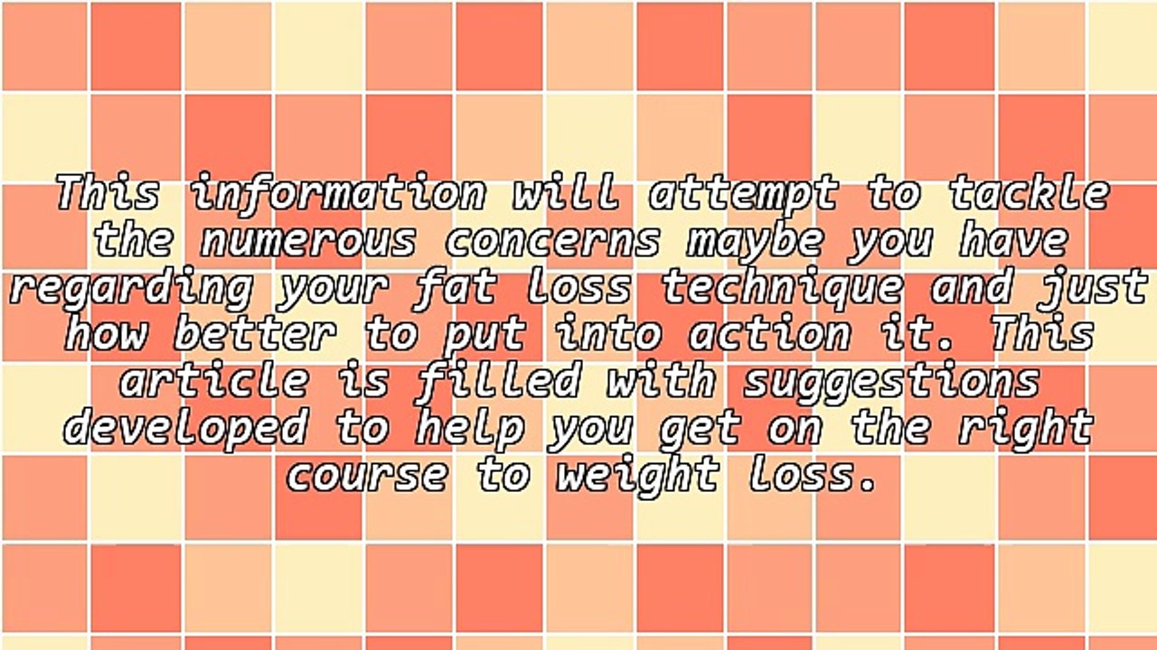 Check Out The Following Tips For Powerful Weight Reduction