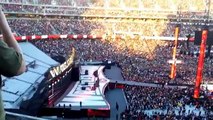 Undertakers entrance WrestleMania 31 reaction