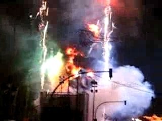 Crémation de la Falla Ayuntamiento