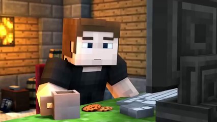 Макание Печеньки - Minecraft Анимация