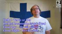 Learn Finnish - Basic Phrases for Tourists