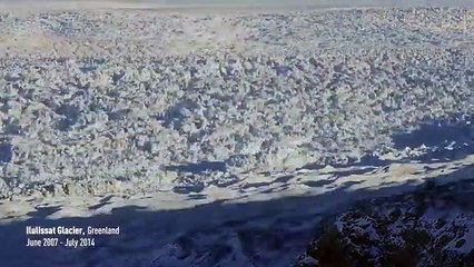 Timelapse fonte des glaces
