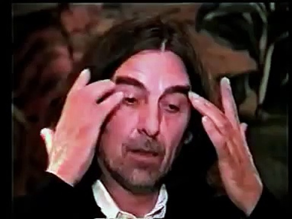 George Harrison in his final television interview