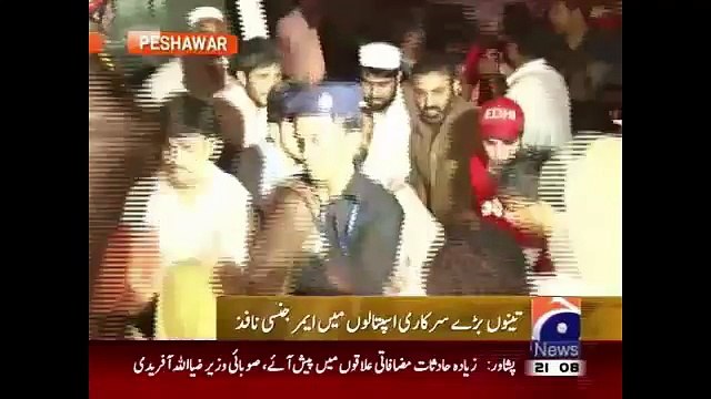 Geo News Headlines 27 April 2015_ Heavy Rain Destroy People Lives in Peshawar