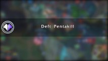 Move du jour #69 Deft Pentakill (LPL Finals) - League of Legends