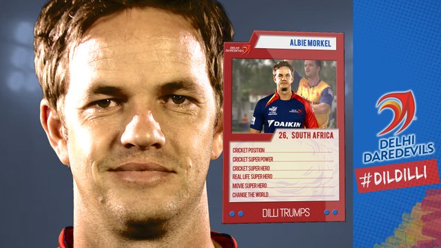 Find out Albie Morkel’s secret cricket super power with DILLI TRUMPS!