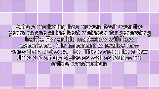 Improving Your Article Marketing For Greater Traffic And Higher Sales Conversions