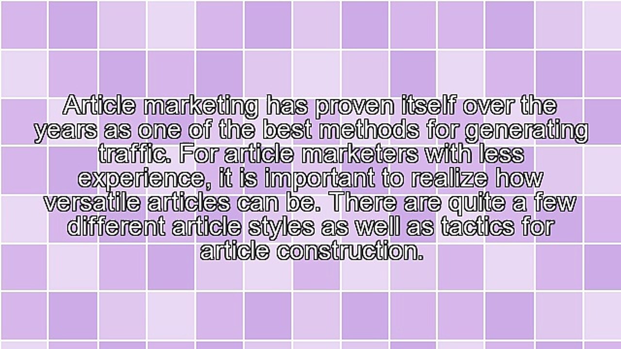 Improving Your Article Marketing For Greater Traffic And Higher Sales Conversions