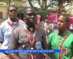 Les Scouts de Dakar Marchent pour la Paix et la Santé