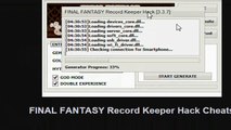 Final Fantasy Record Keeper Hack and Cheats