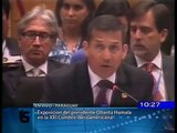 Presidente Ollanta Humala discurso XXI Cumbre Iberoamericana