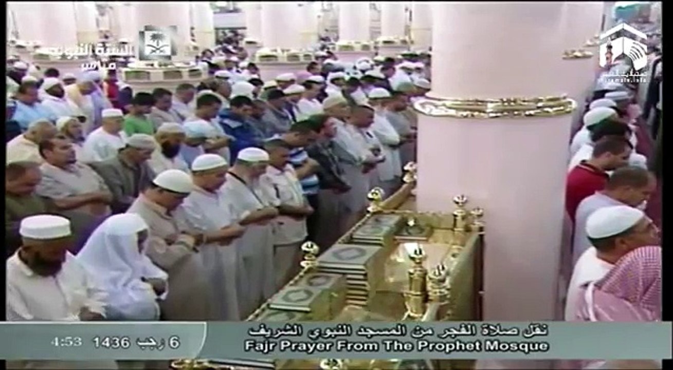 25th April 2015 Madeenah Fajr led by Sheikh Hameed