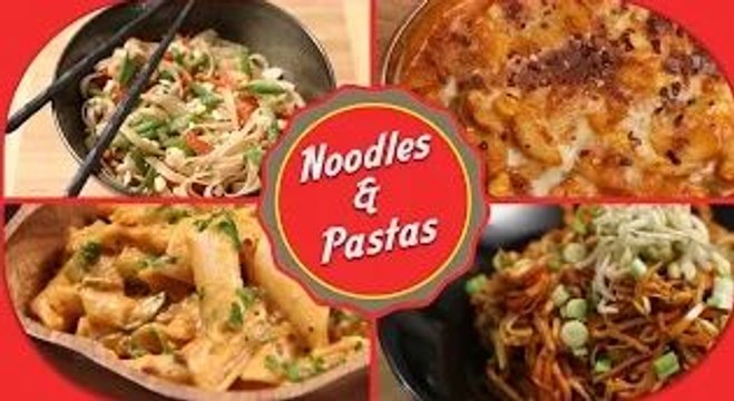 Noodles And Pastas | Easy To Make Chinese And Italian Recipes By Ruchi Bharani