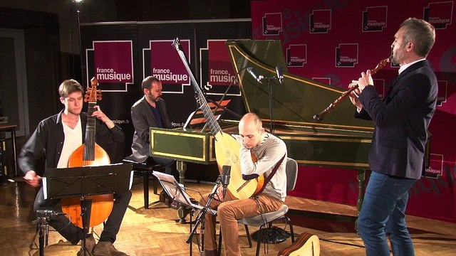 Marin Marais, Suite en ut majeur, extrait du Troisième Livre de pièces pour viole, par Christopher Palameta, Brice Sailly, Eric Tinkerhess et Romain Falik | Le Live de la Matinale