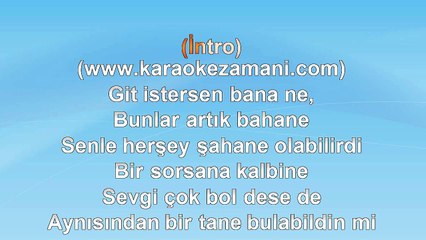 Ebru Gündeş - Ağlamayacağım - 2011 TÜRKÇE KARAOKE