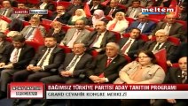 Bağımsız Türkiye Partisi Aday Tanıtım Konferansı Açılış Konuşmasını Yapan Harun Kayacı 26,04,2015