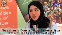 Students Comments on Teacher Day Mar 2015 in Quetta Balochistan