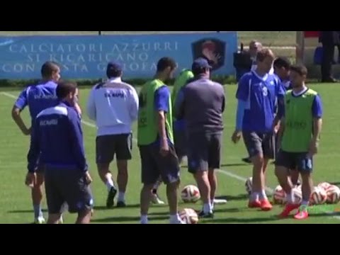Video Napol-Wolfsburg 2-2 - Gli azzurri in semifinale di Europa League (24.04.15)