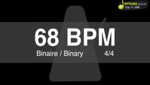 Metronome Clic - 68 BPM - Drums Sound - binaire