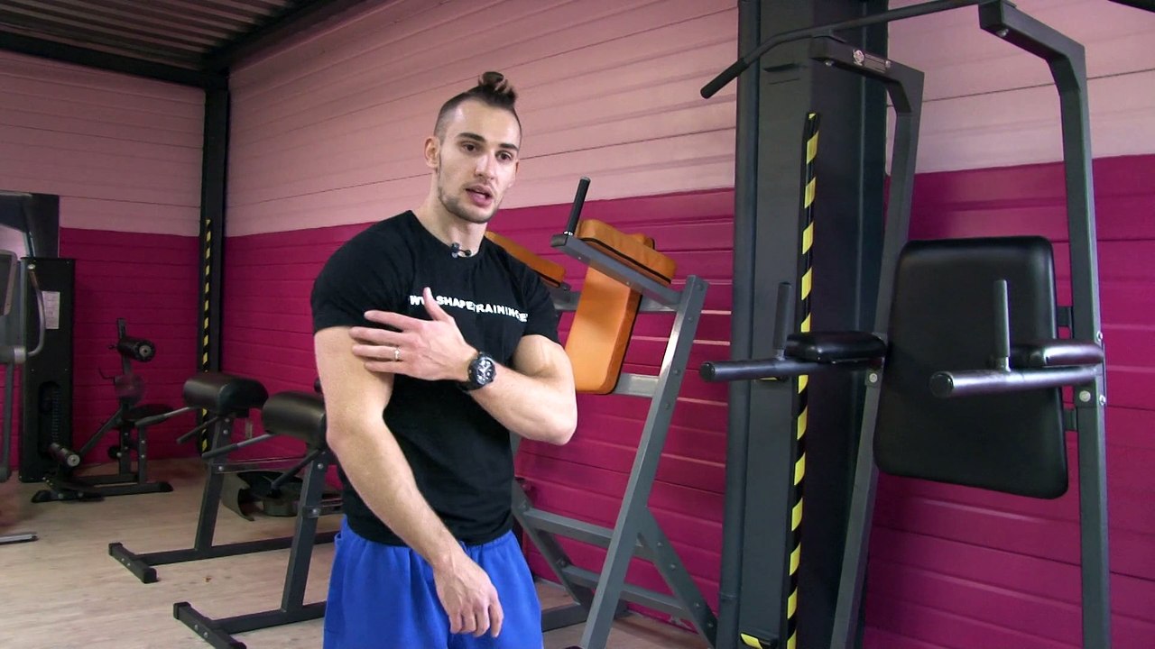 Shape Training: Les dips