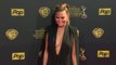 Chrissy Teigen Sports Plunging Neckline At The Daytime Emmy Awards