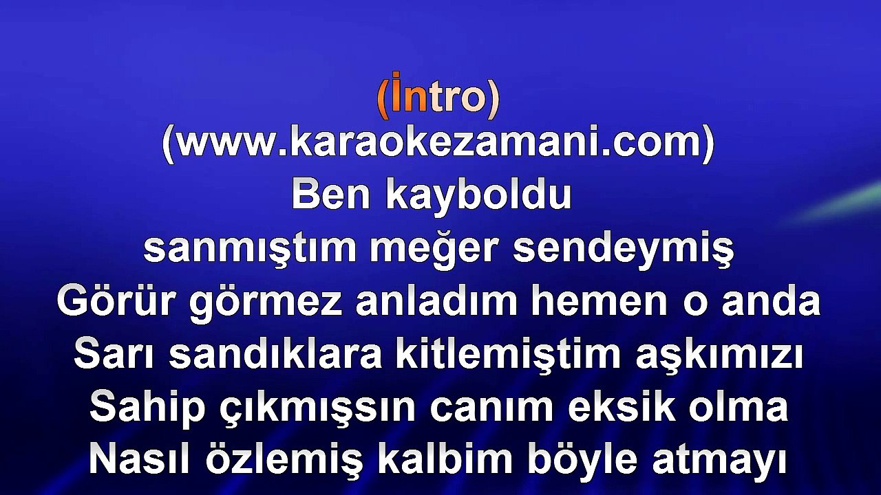 Ebru Gündeş - Beyaz - (Teşekkür Ederim) - 2011 TÜRKÇE KARAOKE
