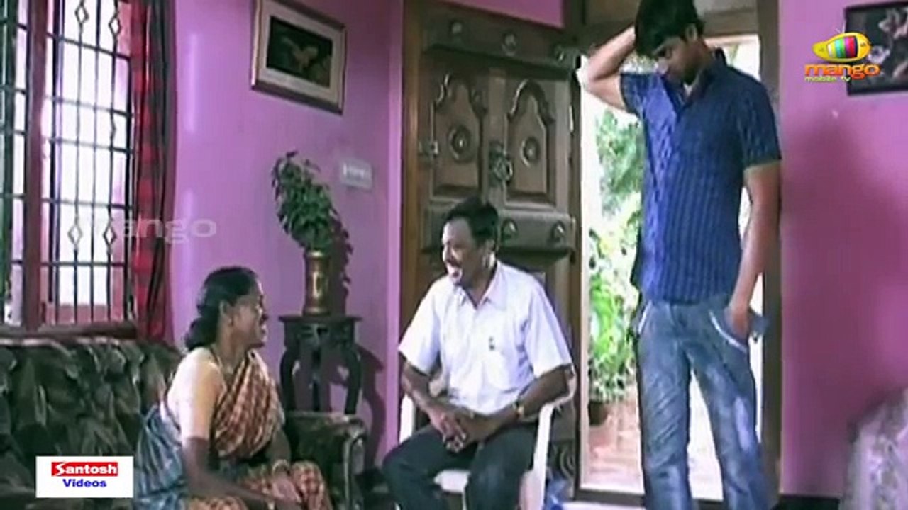 Tilak peeking on Babilona - Nirmala Aunty movie scenes