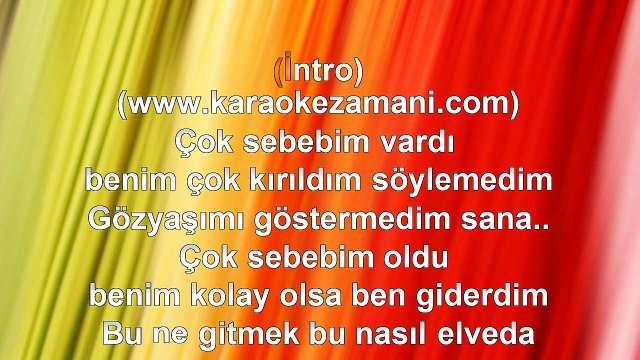 Ebru Gündeş - Bir Garip Serçe - (Postaneler) - 2003 TÜRKÇE KARAOKE