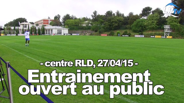 Centre RLD : l'entraînement sous la pluie