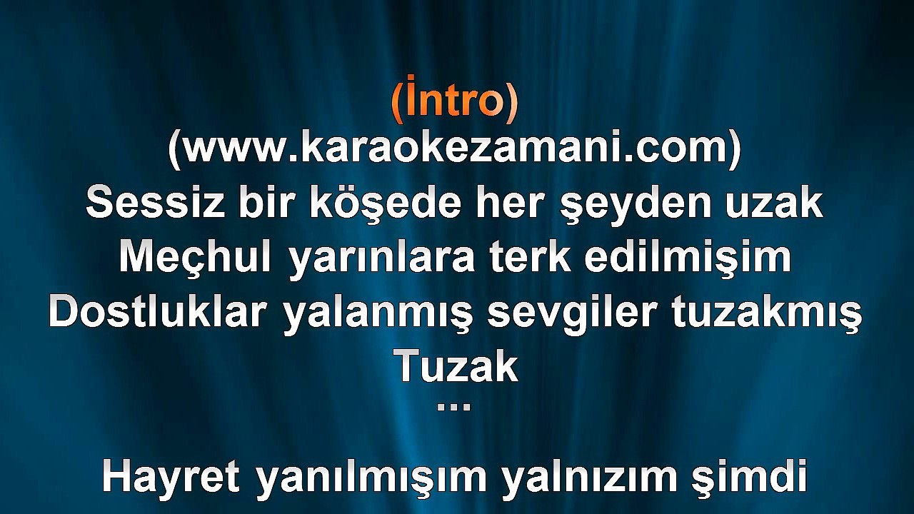 Ebru Gündeş - Demir Attım - 1993 TÜRKÇE KARAOKE