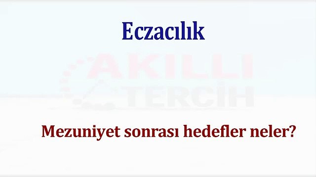 Eczacılık Öğrencilerinin Kariyer Hedefleri Nelerdir?