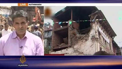 Relief effort struggles to cope with devastation in Kathmandu