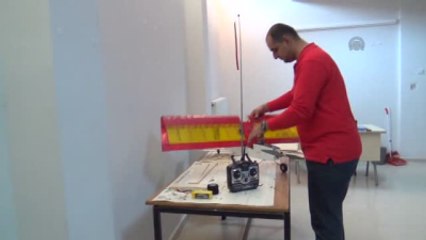 Lisede Uzaktan Kumandalı Hava Aracı Ürettiler