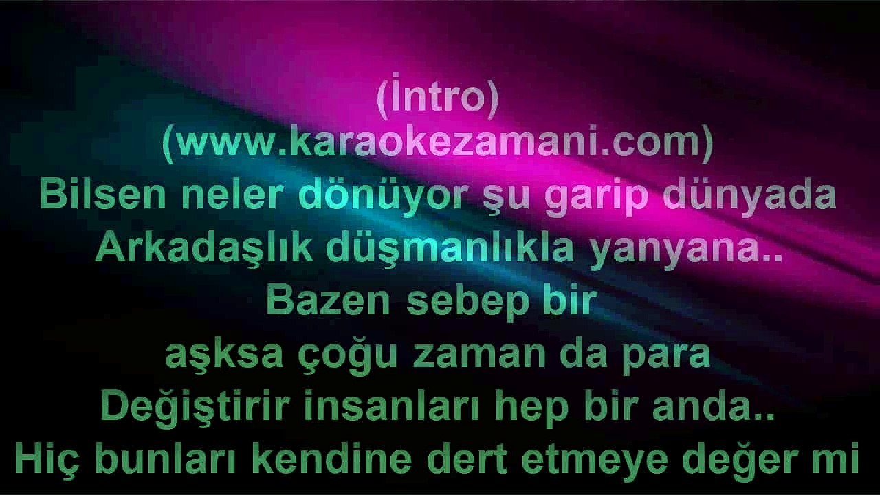 Ebru Gündeş - Hoşgörsen - 1994 TÜRKÇE KARAOKE