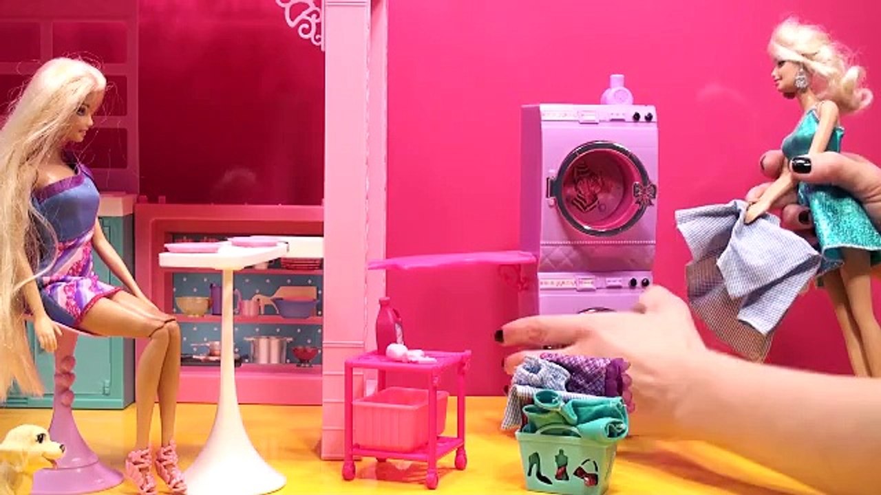 Barbie Oyuncak Bebek Çamaşır ve Ütü Dailymotion Video