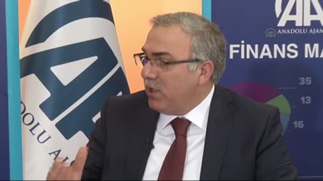 TOKİ Başkanı Turan, Aa Finans Masası'nda (1)