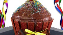 Giant Cupcake for DOGS?! How to Make a Puppy Piñata Birthday Cake with Cupcake Addiction