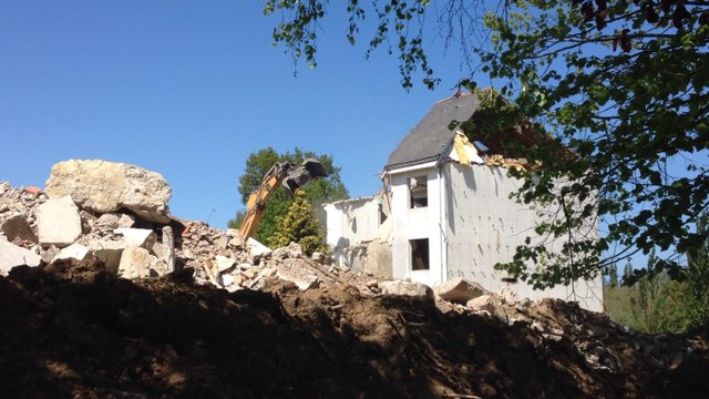 Lamballe. Travaux sur le site de l'ancienne gendarmerie