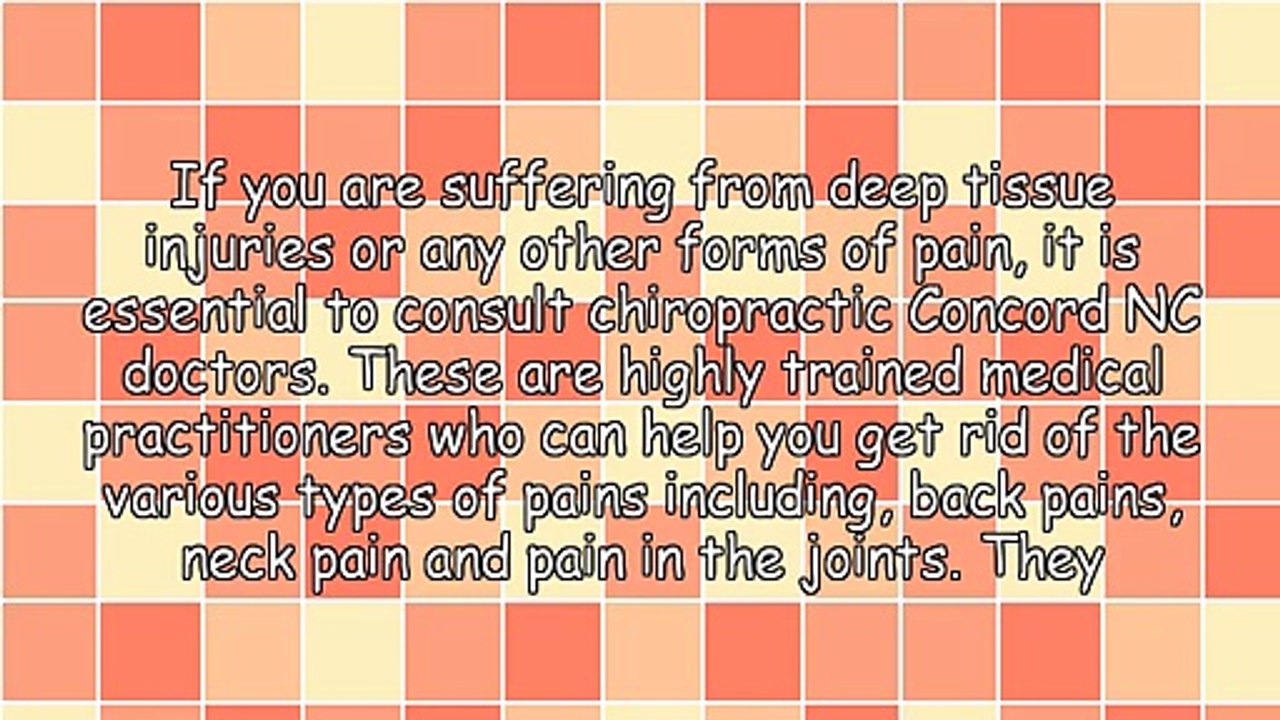 Why It Is Important To Visit Chiropractic Concord NC Doctors