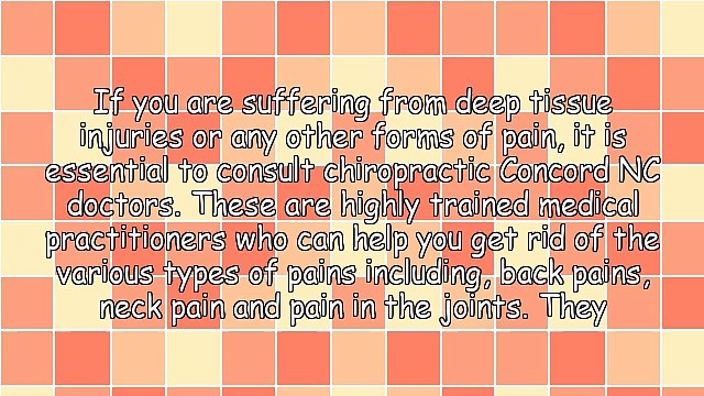 Why It Is Important To Visit Chiropractic Concord NC Doctors