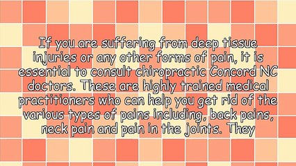 Why It Is Important To Visit Chiropractic Concord NC Doctors