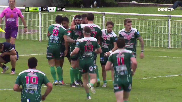 Demi-Finales - TOULOUSE OLYMPIQUE XIII vs LEZIGNAN XIII - 1ère mi-temps