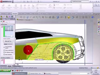Solidworks Car Tutorial - FERRARİ 2012