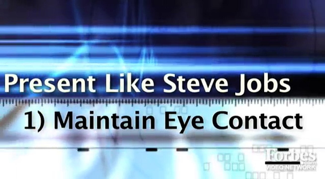 Present Like Steve Jobs