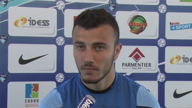 Avant HAC - Nîmes, ITV de Romain Saïss