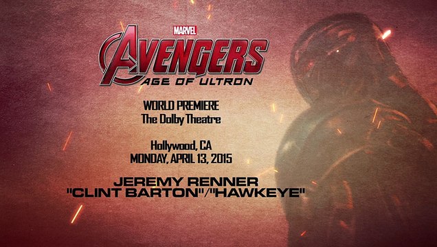 Avengers: Age of Ultron - Premiere - Jeremy Renner
