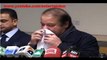 Nawaz Sharif funny Scandal cleaning Nose And Head With Same Handkerchief